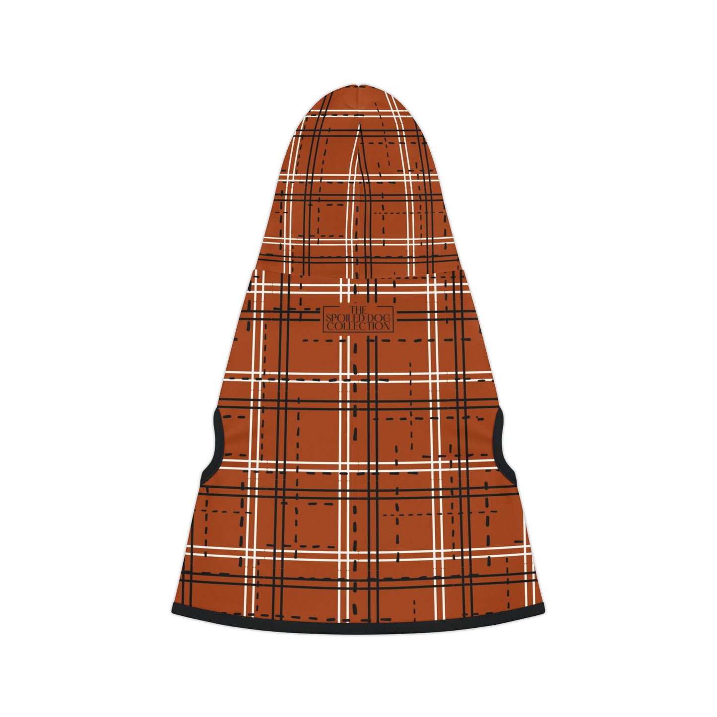 Plaid Dog Hoodie | Small Breeds