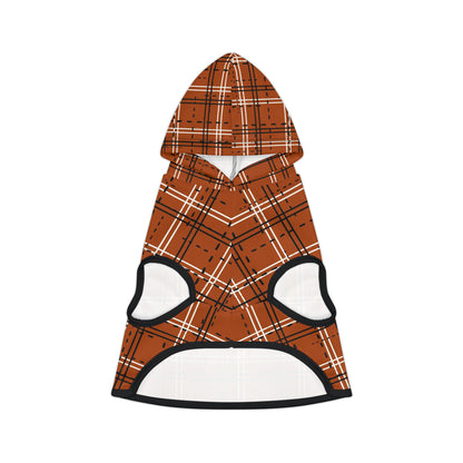 Plaid Dog Hoodie | Small Breeds